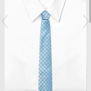 Gucci CC PATTERN SILK TIE